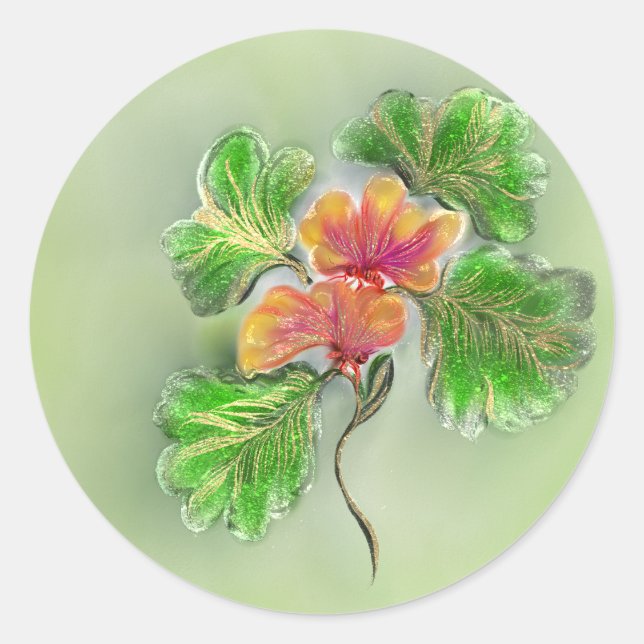 Adesivo Redondo Vinheta (Frente)