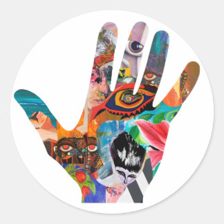 Adesivo Redondo Vinheta