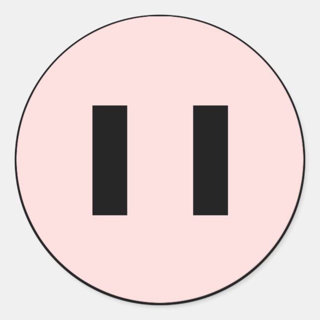 Adesivo Redondo Vinheta (Frente)