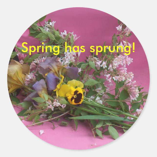 Adesivo Redondo Vinheta (Frente)