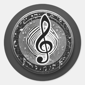 Adesivo Redondo Vinheta