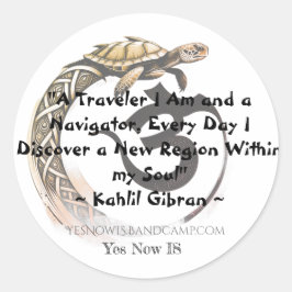 Adesivo Redondo Vinheta