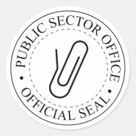 Adesivo Redondo Vinheta