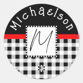 Adesivo Redondo Vinheta