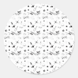 Adesivo Redondo Vinheta