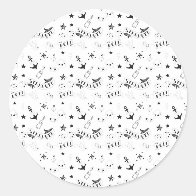 Adesivo Redondo Vinheta (Frente)