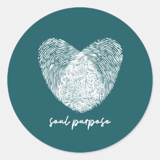 Adesivo Redondo Vinheta