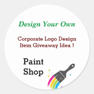 Adesivo Redondo Vinheta