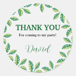 Adesivo Redondo Vinheta