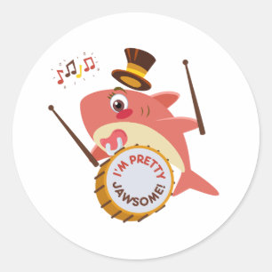 Adesivo Redondo Vinheta