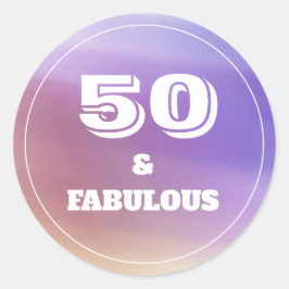 Adesivo Redondo Vinheta