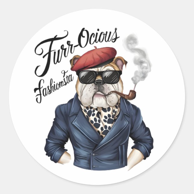 Adesivo Redondo Vinheta (Frente)