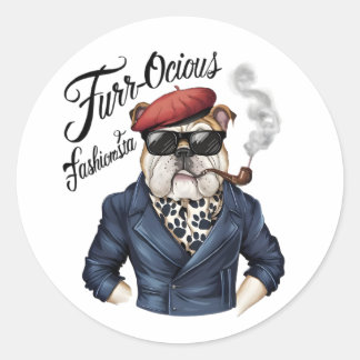 Adesivo Redondo Vinheta