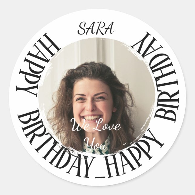 Adesivo Redondo Vinheta (Frente)