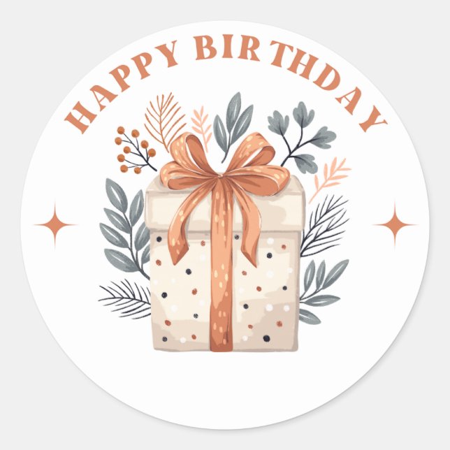 Adesivo Redondo Vinheta (Frente)