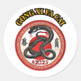 Adesivo Redondo Vinheta