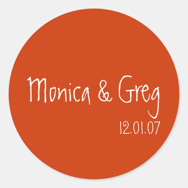 Adesivo Redondo Vinheta (Frente)