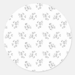 Adesivo Redondo Vinheta