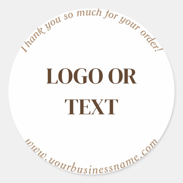 Adesivo Redondo Vinheta (Frente)