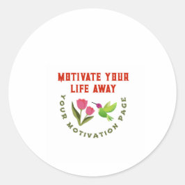 Adesivo Redondo Vinheta