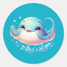 Adesivo Redondo Vinheta