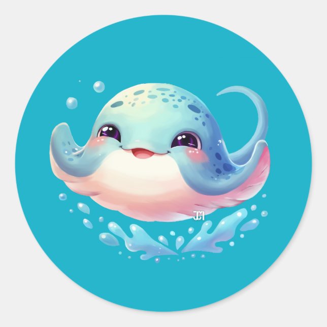 Adesivo Redondo Vinheta (Frente)