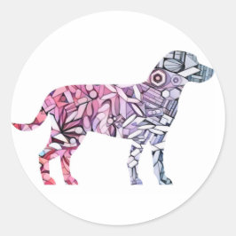 Adesivo Redondo Vinheta