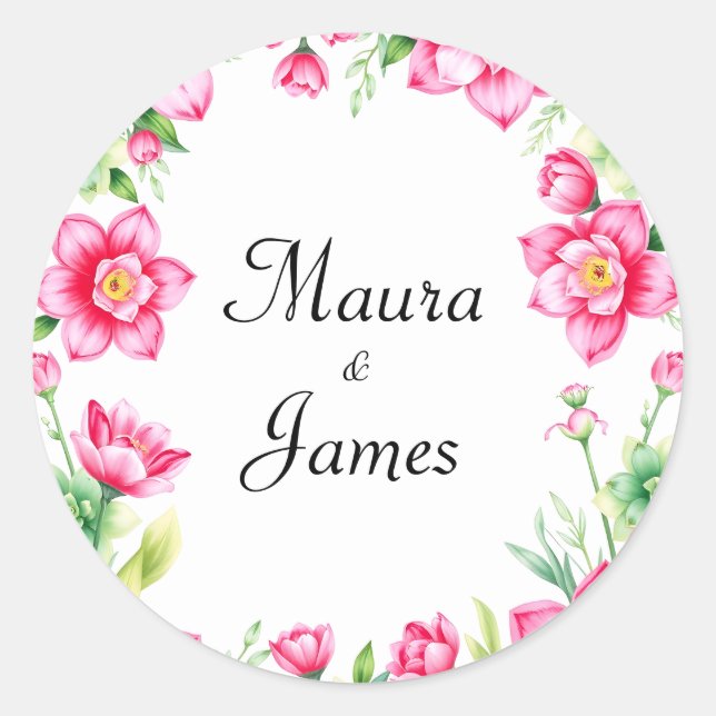 Adesivo Redondo Vinheta (Frente)