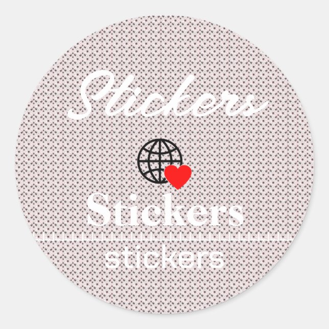 Adesivo Redondo Vinheta (Frente)