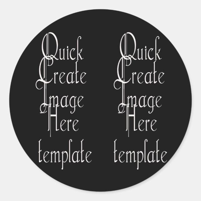 Adesivo Redondo Vinheta (Frente)