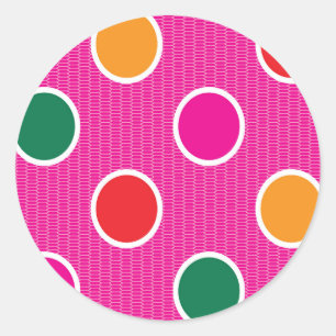 Adesivo Redondo Vinheta