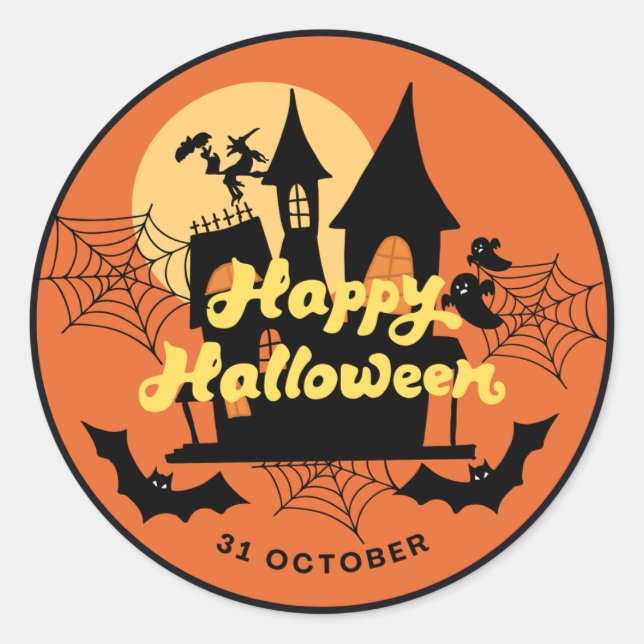 Adesivo Redondo Vinheta (Frente)