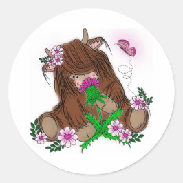 Adesivo Redondo Vinheta