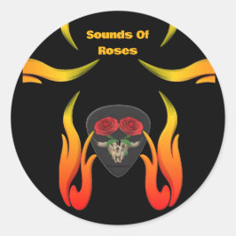 Adesivo Redondo Vinheta