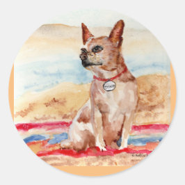 Adesivo Redondo Vinheta