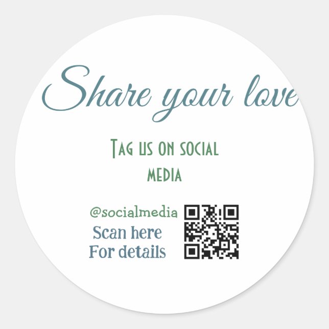 Adesivo Redondo Vinheta (Frente)