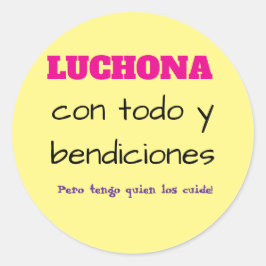 Adesivo Redondo Vinheta