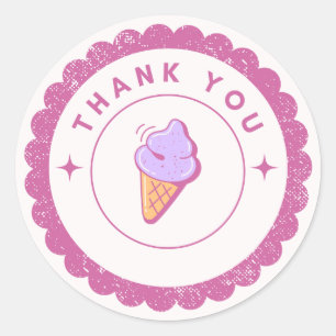 Adesivo Redondo Vinheta