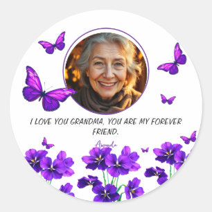 Adesivo Redondo Vinheta