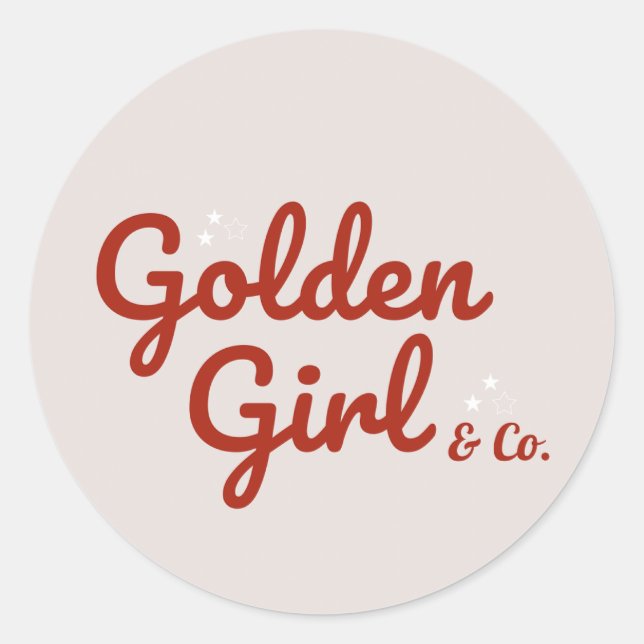 Adesivo Redondo Vinheta (Frente)