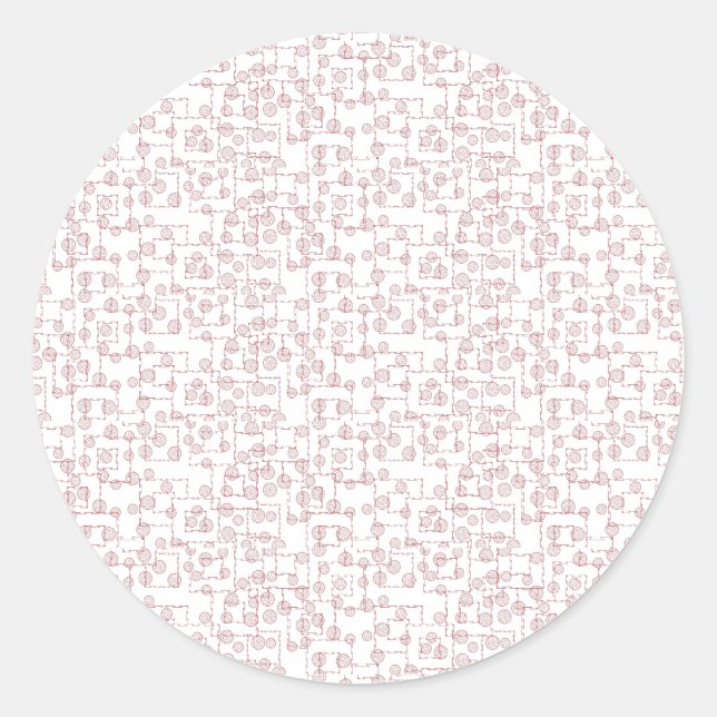 Adesivo Redondo Vinheta (Frente)