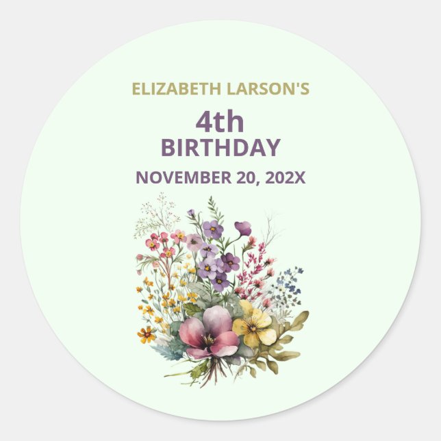 Adesivo Redondo Vinheta (Frente)