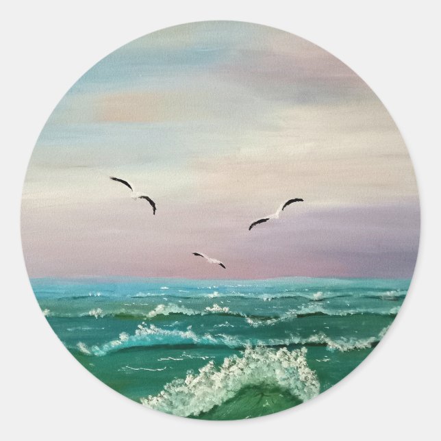 Adesivo Redondo Vinheta (Frente)