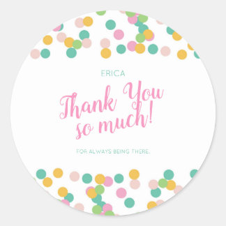 Adesivo Redondo Vinheta