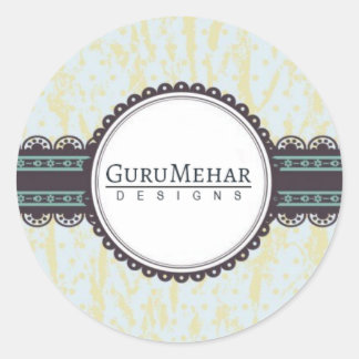 Adesivo Redondo Vinheta