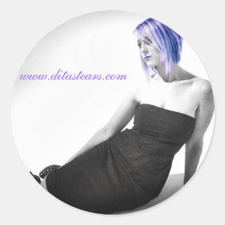 Adesivo Redondo Vinheta