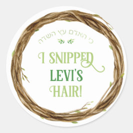 Adesivo Redondo Vinheta