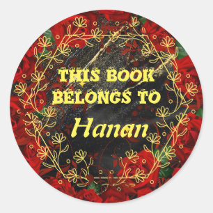 Adesivo Redondo Vinheta