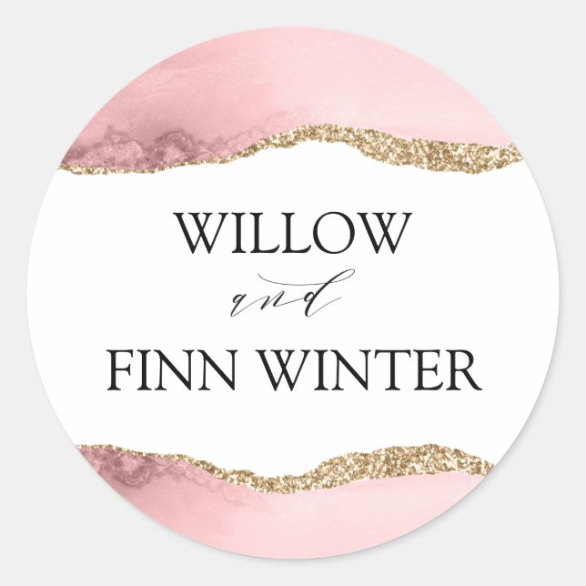 Adesivo Redondo Vinheta (Frente)