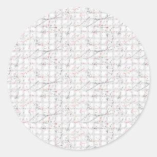 Adesivo Redondo Vinheta